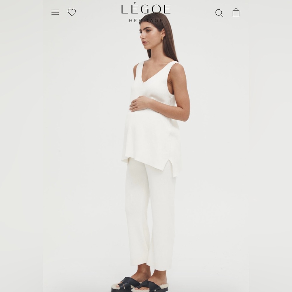 Legoe Hertigae Maternity/Nursing Knit Set